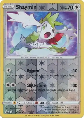Chilling Reign Shaymin #123/198 reverse holo